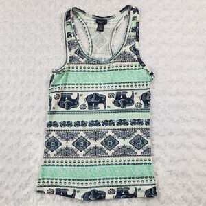 Rue 21 size medium elephant print tank